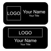 Custom Logo Name Badge